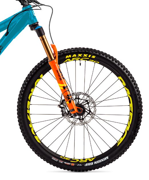 full suspension orange