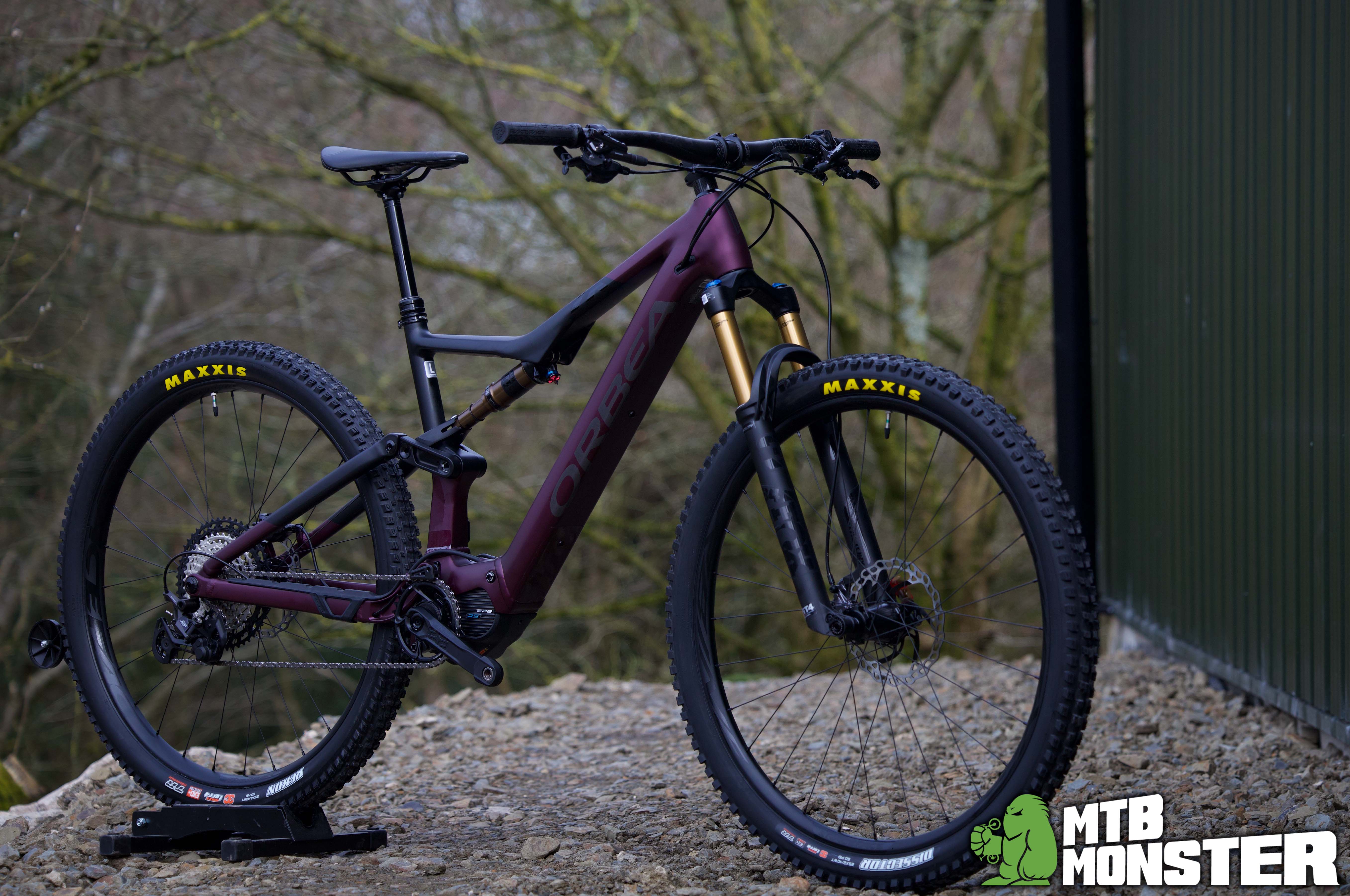 Emtw Orbea Rise H10.... finished in Metallic Mulberry!