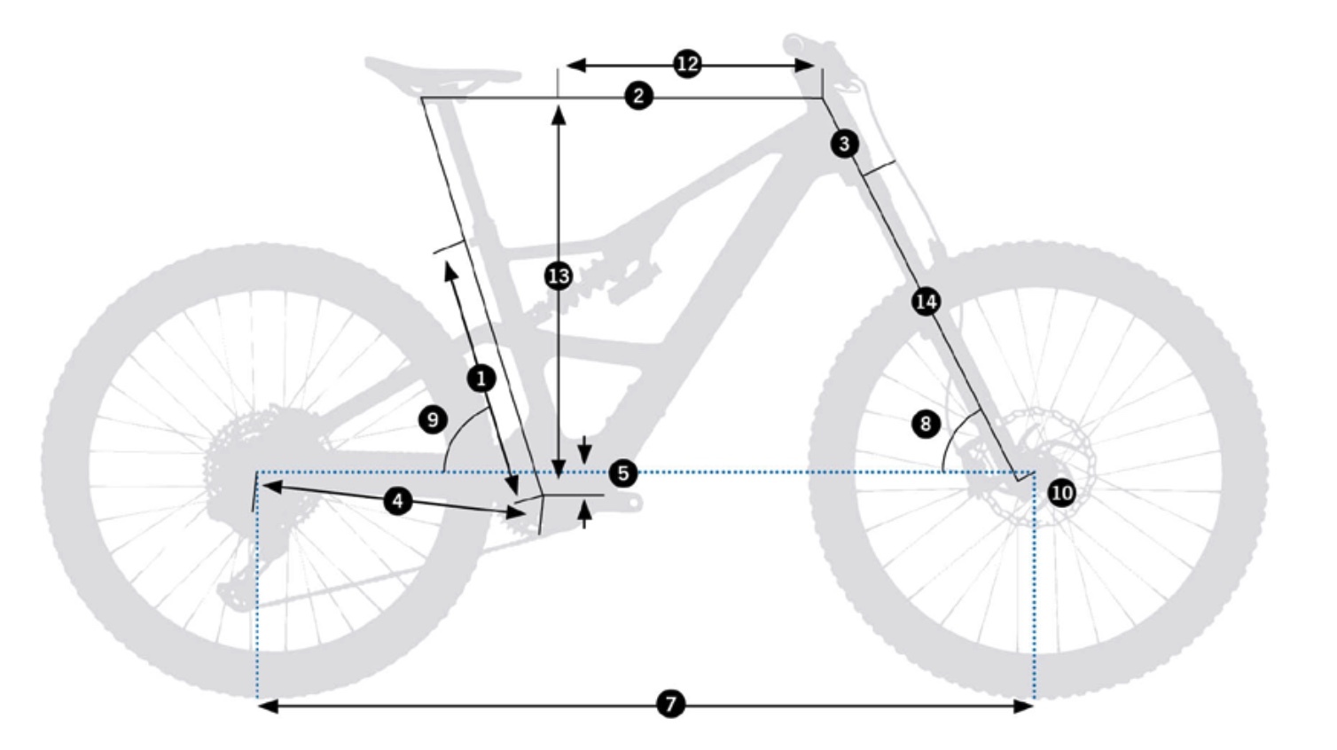 Orbea Rise LT M 2026 Geometry