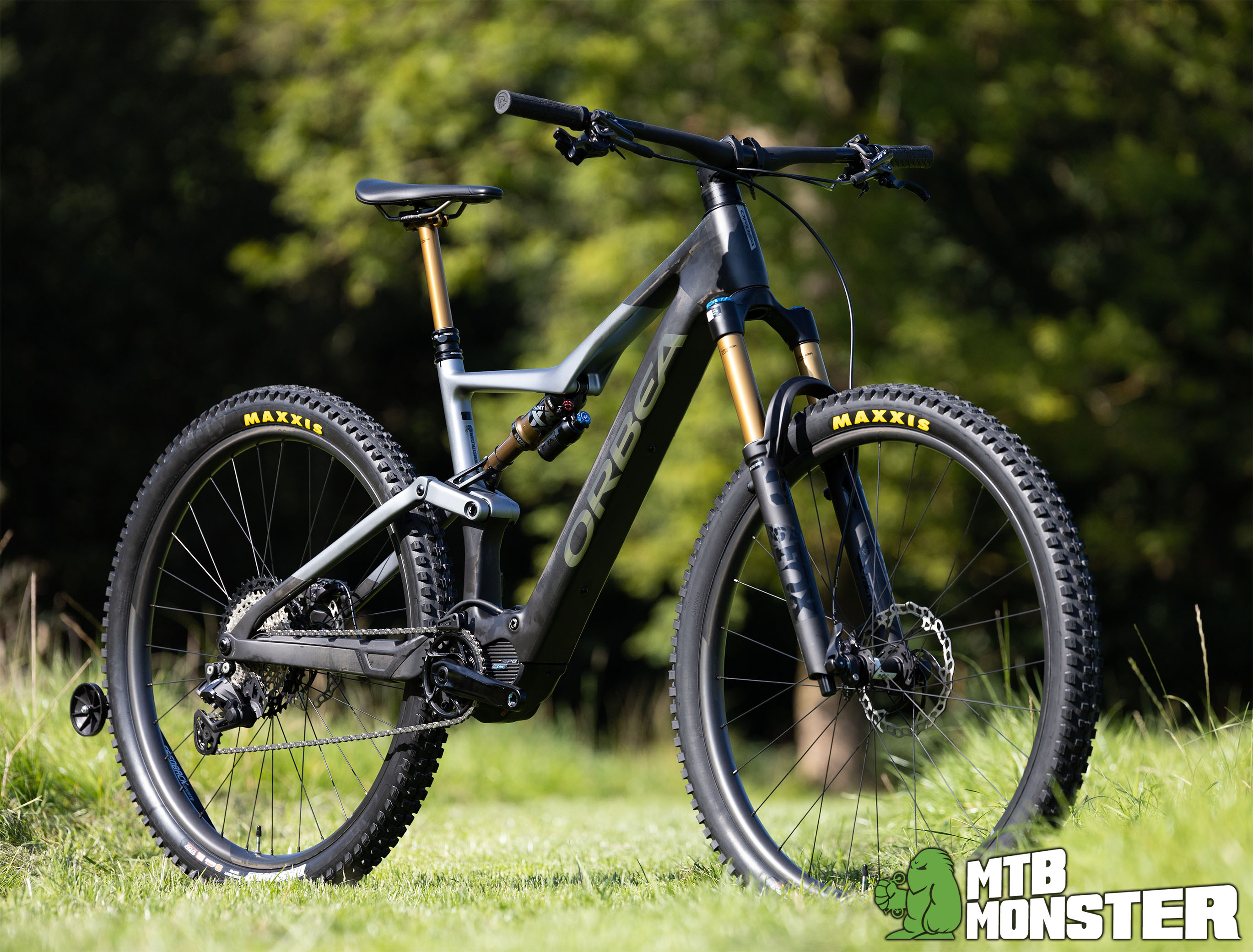 Orbea Rise MTeam... sporting Shimano's new wireless drivetrain!