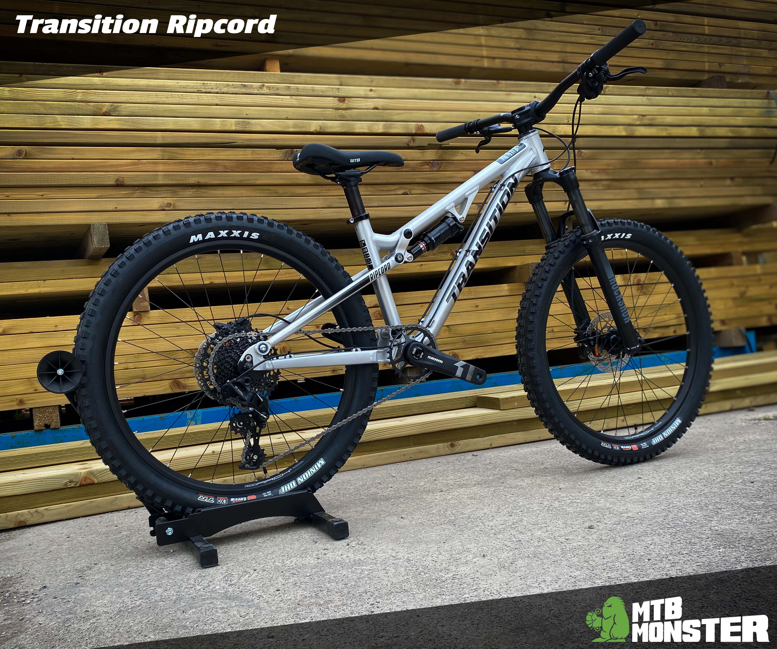 Transition Ripcord a full suspension shredder for younger riders!