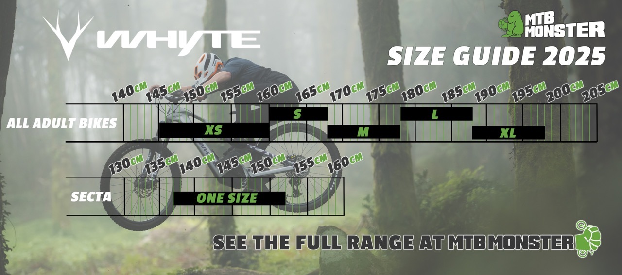 Whyte Bikes Size Guide 2026