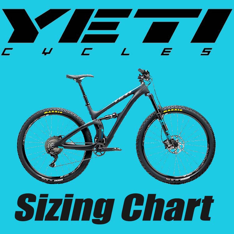 yeti bike size chart