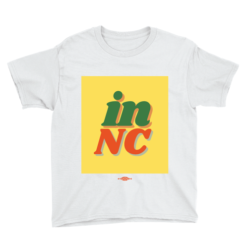 In NC (Youth White Tee) In NC (Youth White Tee)