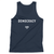 Democracy (Unisex Navy Tank)