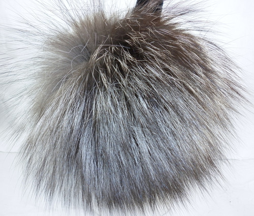 Real Silver Fox Fur Earmuffs