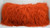 Real Tangerine Burnt Orange Mongolian Tibetan Lamb Fur Pillow New made in USA cushion