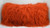 Real Tangerine Burnt Orange MongolianTibetan Lamb Fur Pillow New made in USA cushion