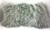 Real Mongolian Tibetan Lamb Fur Gray  Snow top Pillow  made in USA Tibet cushion