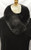 Black Fox Fur Headband