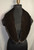 real Mahogany brown mink fur collar