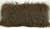 Brown Mongolian lamb fur pillow