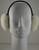 real ivory shearling lamb fur earmuffs