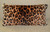 Genuine sheared rabbit dyed leopard print