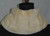 Beige Rex rabbit cowl loop infinity scarf collar