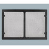 Grand Vista Cabinet Style Mesh Doors (Black) - Majestic
