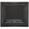 Burnished Brass Straight Element on Rubbed Bronze Denali Front for Elevation X 36" - Napoleon