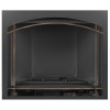 Burnished Brass Arched Iron Element on Arched Metal Whitney Front for Altitude X 42" - Napoleon