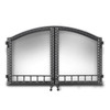 Arched Wrought Iron Double Door for NZ6000 Fireplace - Napoleon