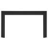 3 Sided Textured Satin Black Aluminum Trim for Inspiration Fireplace Insert - Napoleon