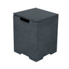 Dark Gray Square Propane Tank Cover ONB405DG - Elementi Plus