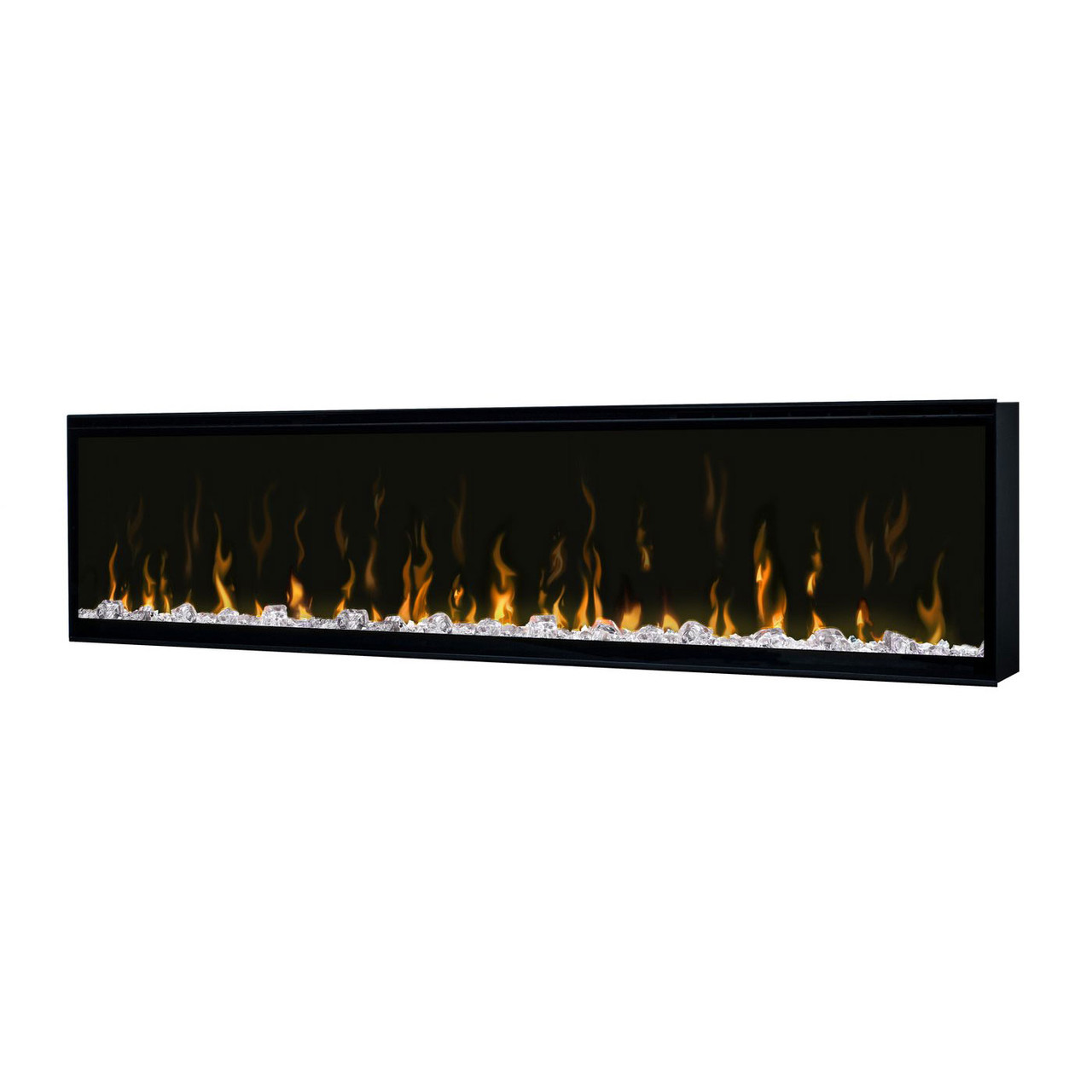 Dimplex IgniteXL 60" Built-in Linear Electric Fireplace with 8 Color Themes and Acrylic Ember Bed (Model: XLF60), 8530/5118 BTU, 240/120 Volt, 2500/1500 Watt, Black - Thumbnail 2