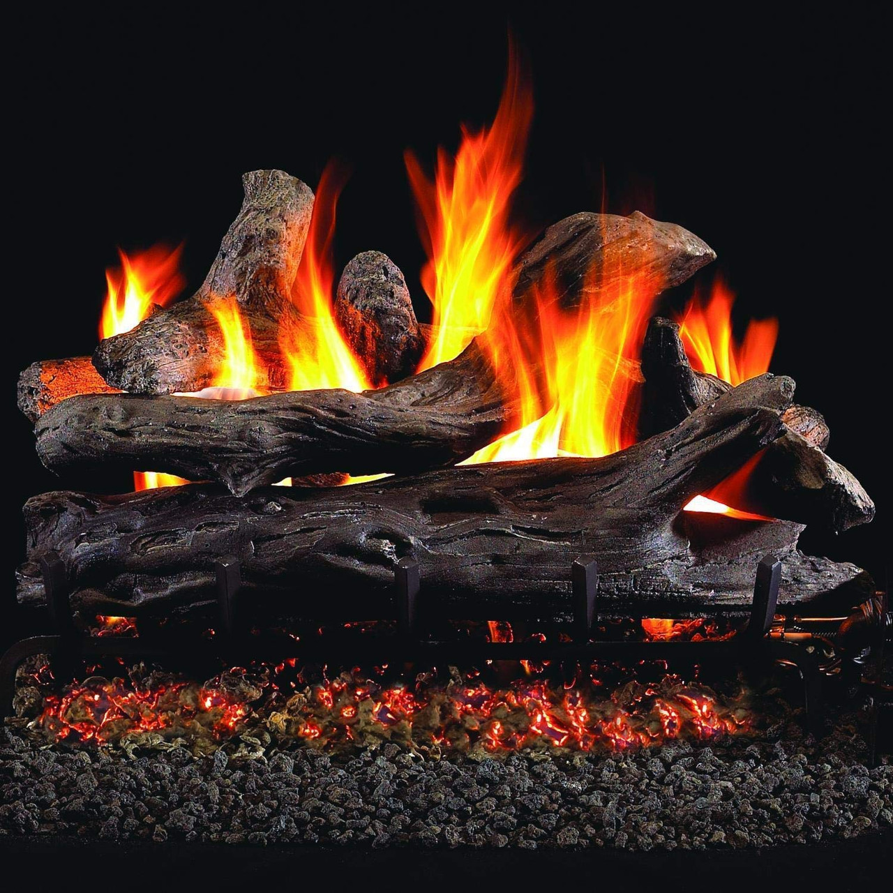 Real Fyre 24" Coastal Driftwood Log Set With Vented G4 Burner