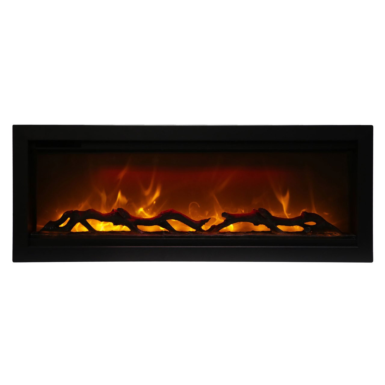 Amantii SYM-50 Symmetry Smart 50″ linear built-in electric fireplace - Thumbnail 2