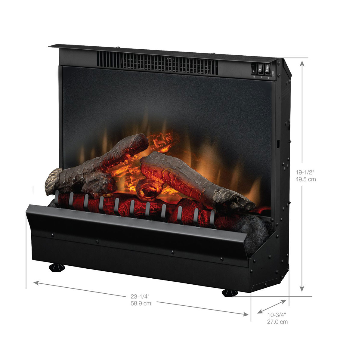 Dimplex 23-in Deluxe Electric Fireplace Log Set - Thumbnail 3