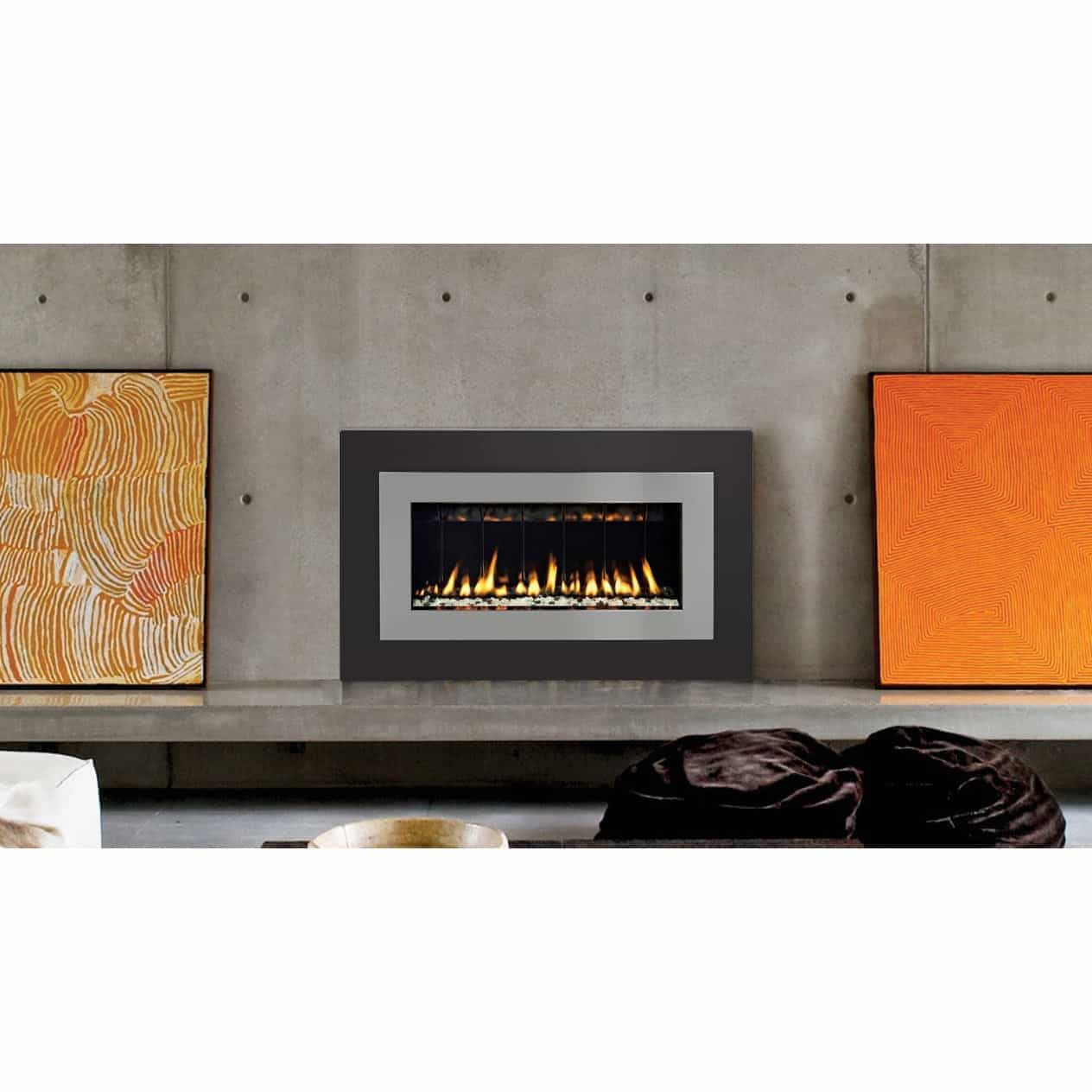 TWENTY6 FI - Solas Gas Fireplace Insert - AMS Fireplace