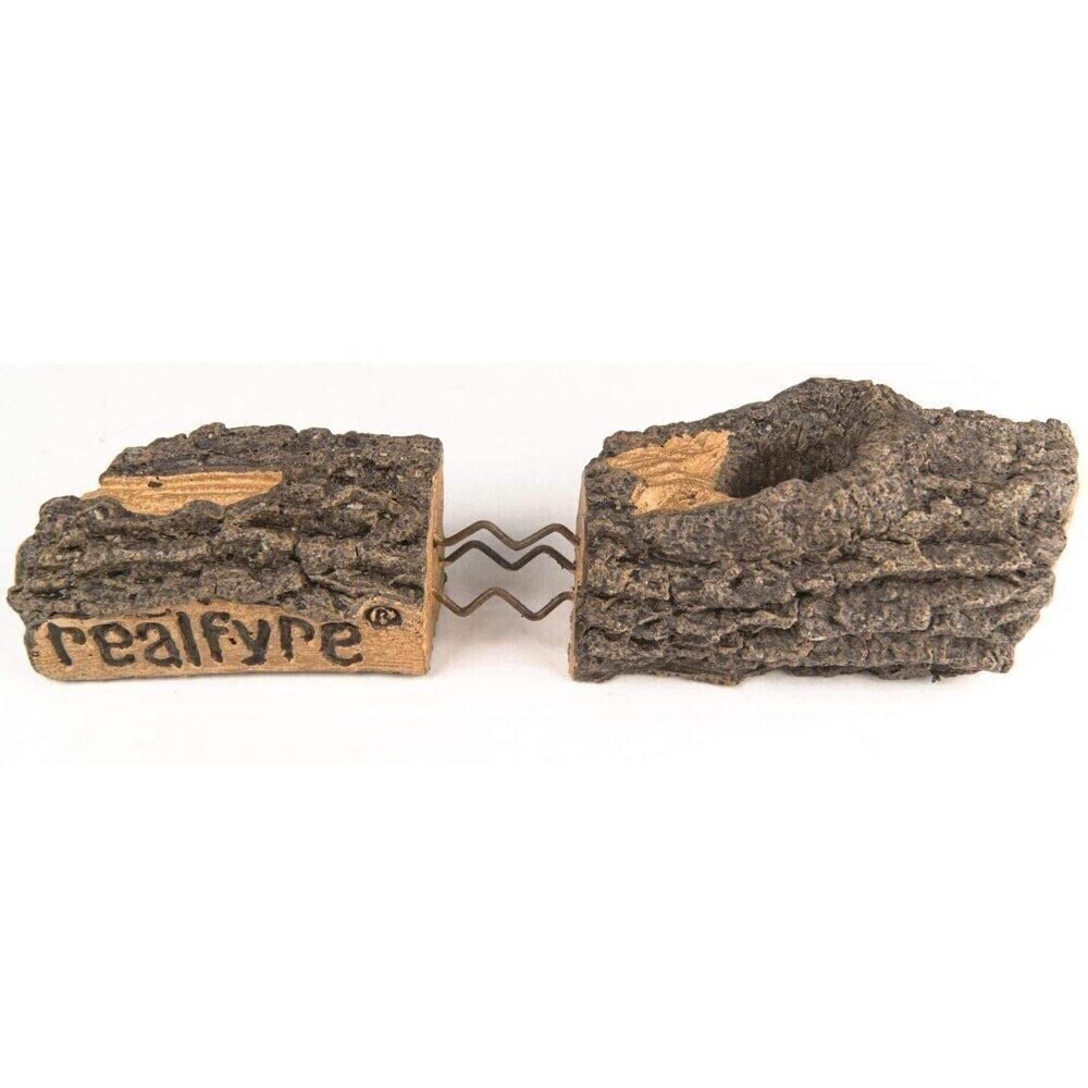 Real Fyre Charred Royal English Oak Gas Log Set