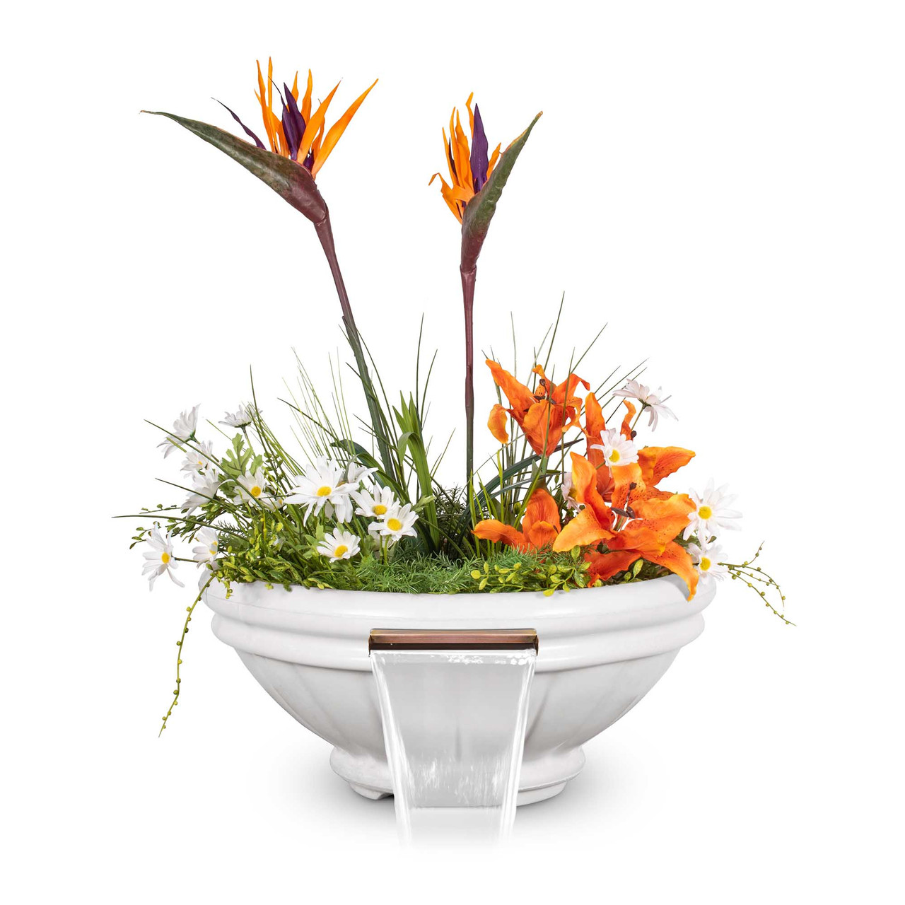 The Outdoor Plus Roma Planter & Water Bowl