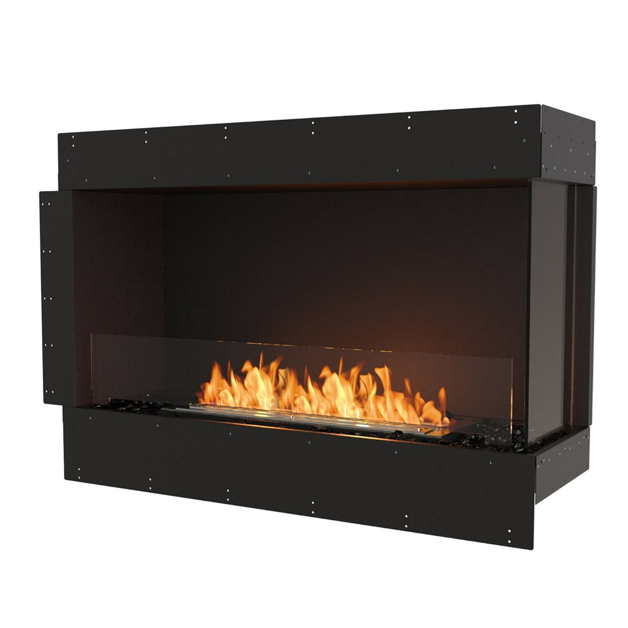  Smart Fireplace Insert 48 Inch 120 cm Black Remote WiFi Control  Google Home 12.5 L Bio Ethanol Burner : Home & Kitchen