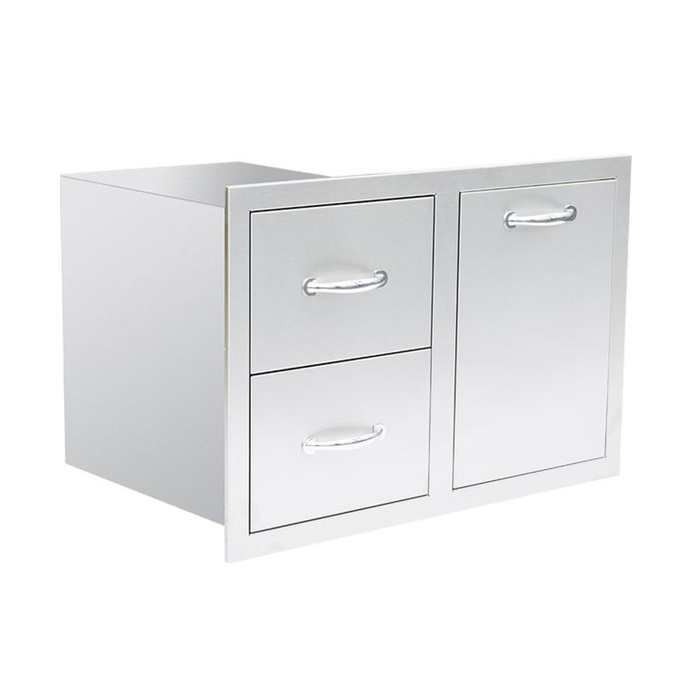 33" 2 Drawer & Vented LP Tank Pullout Drawer Combo - Thumbnail 3