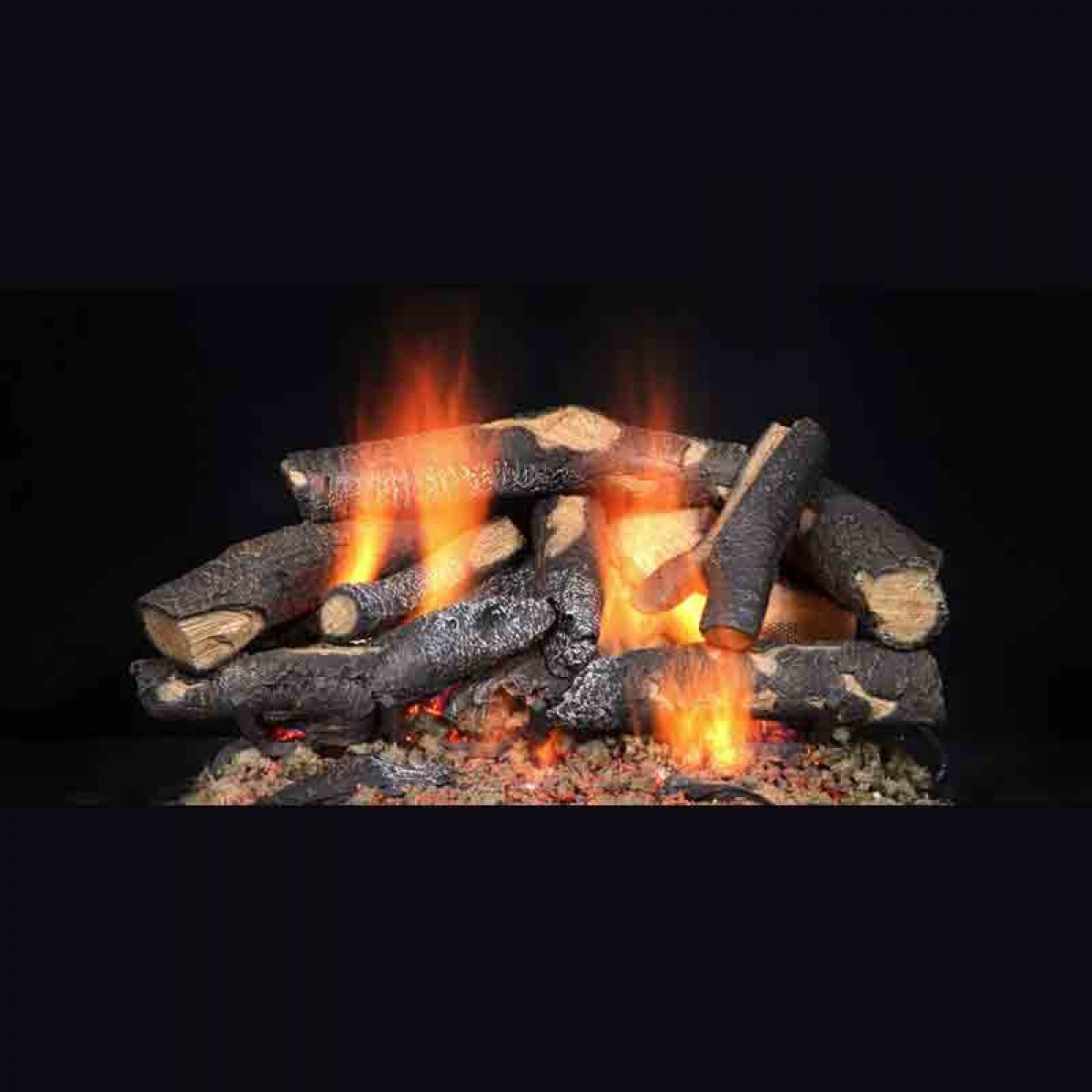 24 Fireside Supreme Oak Gas Log Set | Majestic