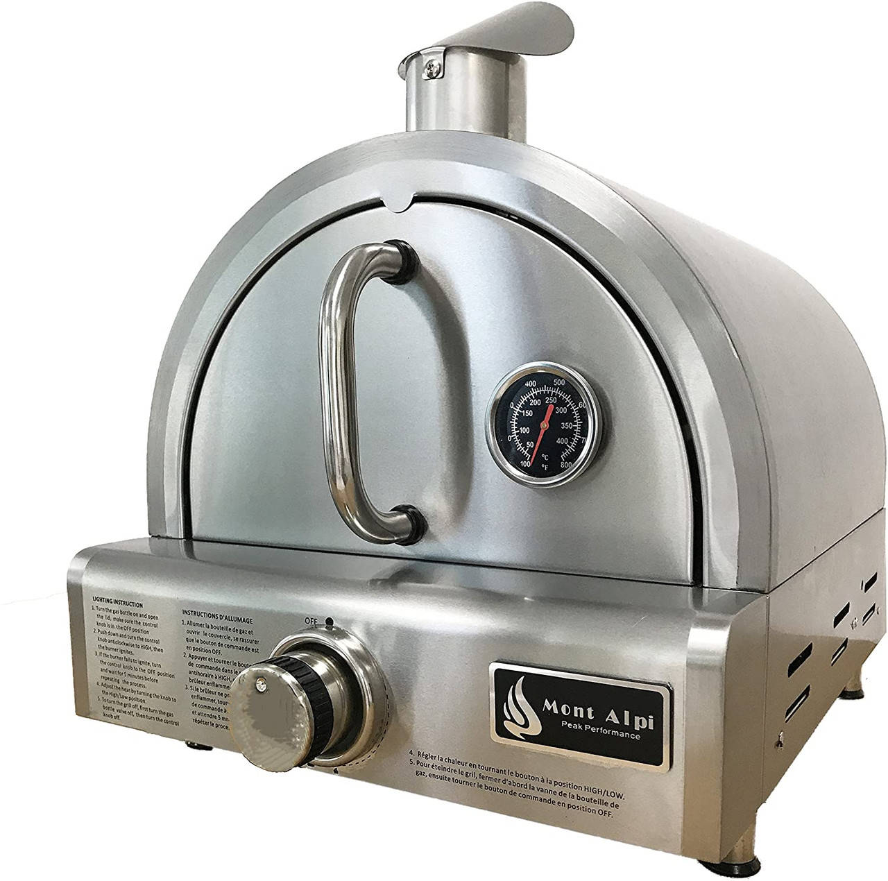 Mont Alpi Portable Gas Pizza Oven - Propane