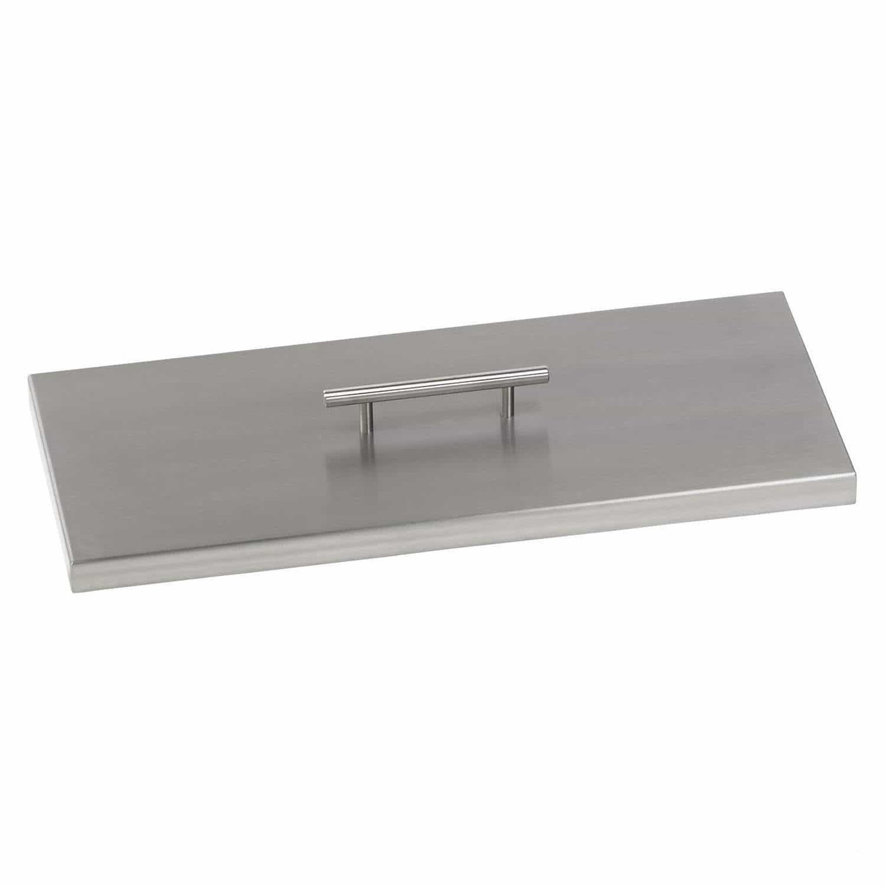 Rectangular Fire Pit Pan Cover Stainless Steel Ams Fireplace