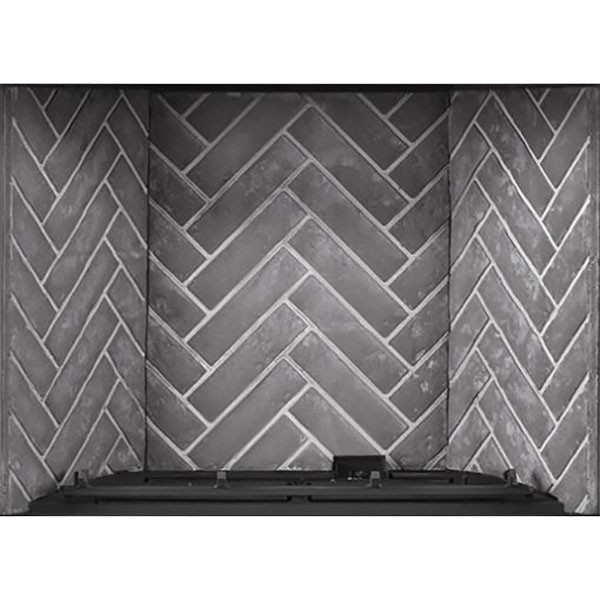 Napoleon Westminster Herringbone Brick Panel for 36 Inch Ascent Direct Vent Fireplace - Thumbnail 3