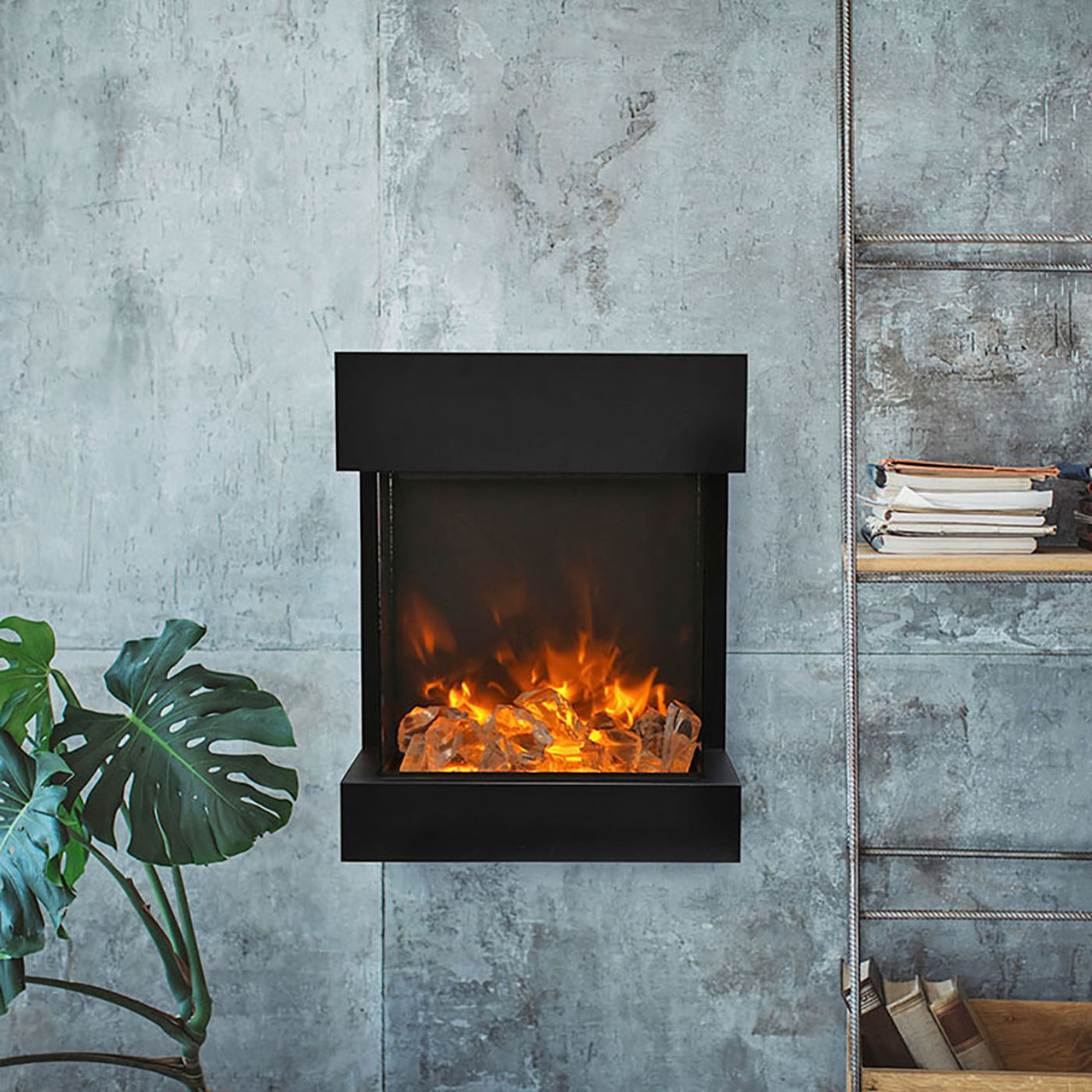 Amantii Cube Electric Fireplace - Thumbnail 3