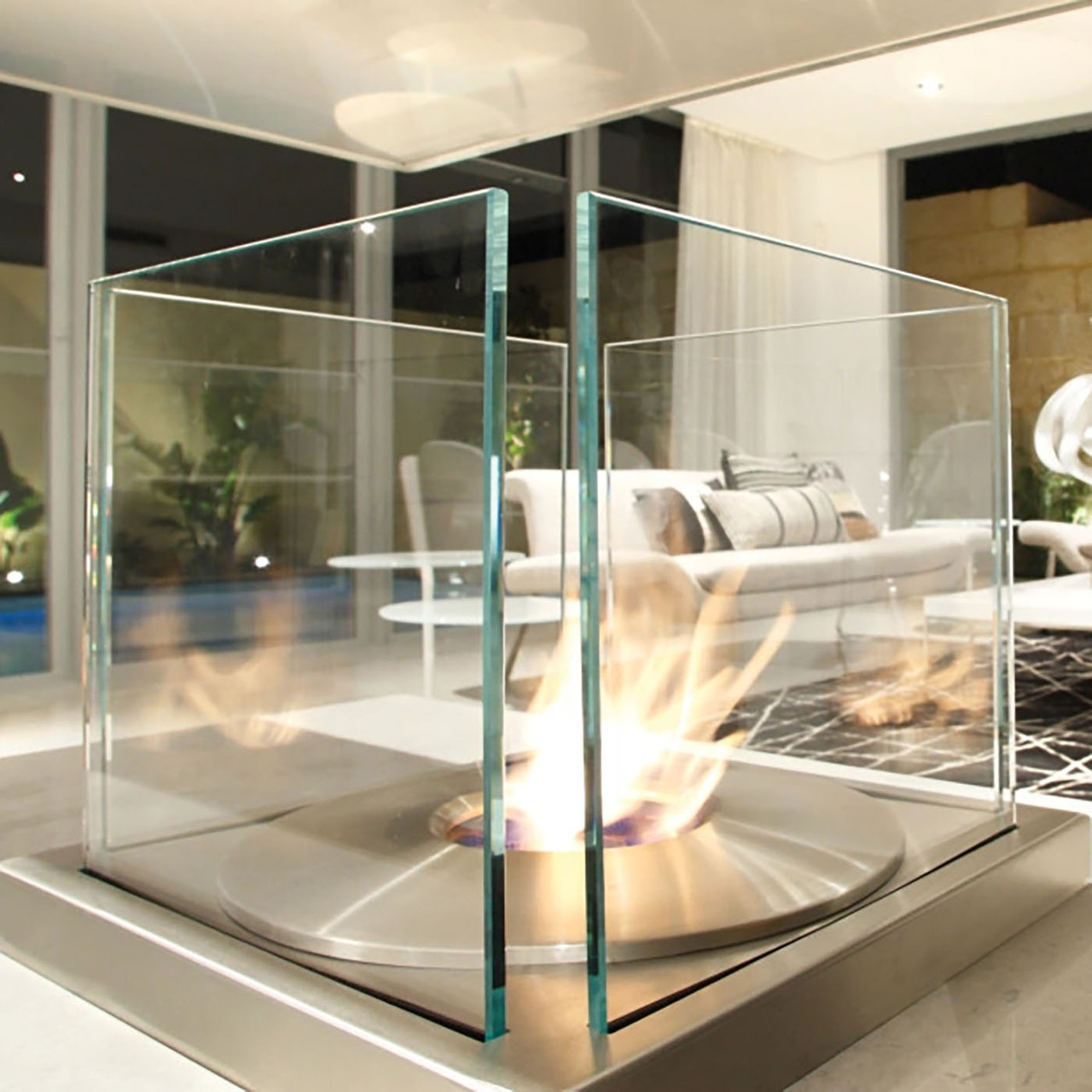 Ecosmart AB8 Round Ethanol 14