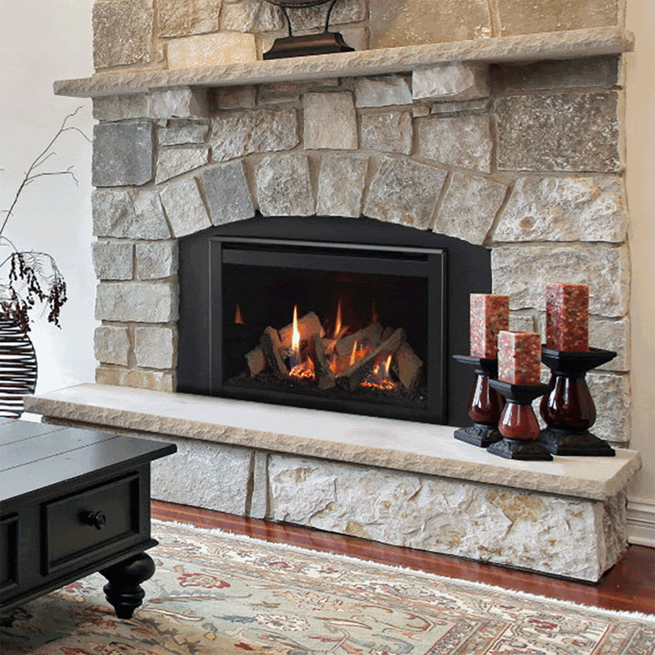 Majestic 35 Ruby Direct Vent GAS Fireplace Insert - Natural GAS