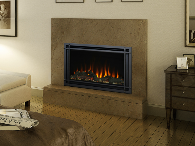Kozy Heat Osseo Electric FIreplace Insert/Built In