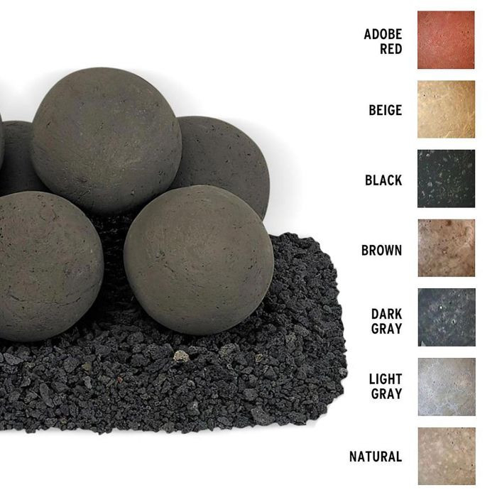 Rasmussen Alterna 60 Inch Vented Fireball Set - Uniform Size Balls