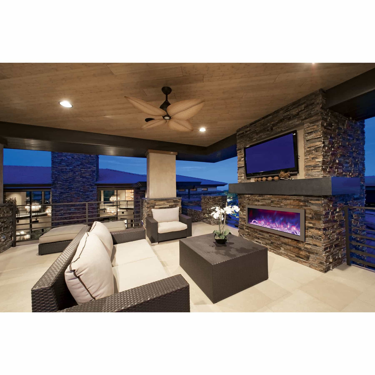 Amantii Panorama Electric Fireplace - Thumbnail 2