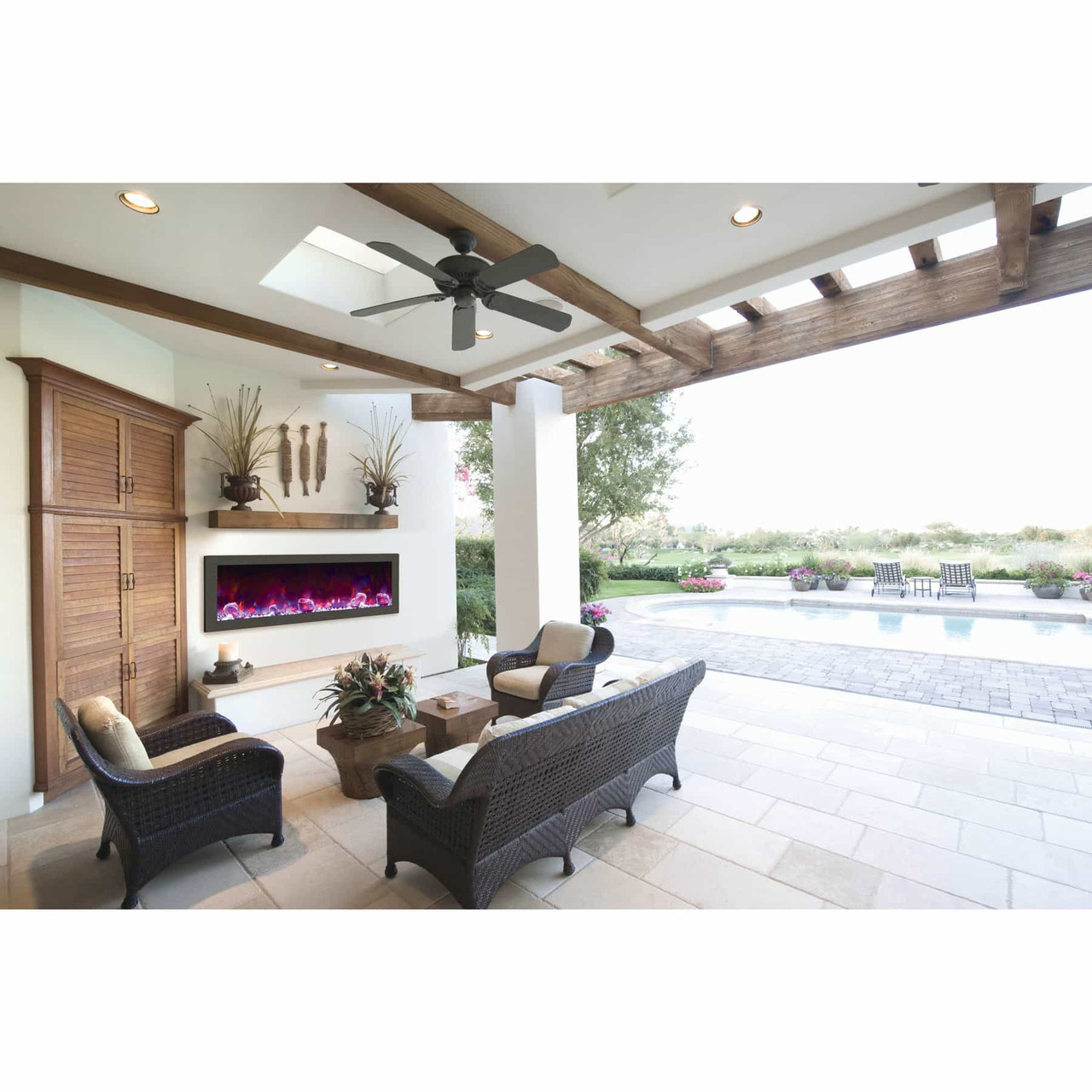 Amantii Panorama Electric Fireplace - Thumbnail 3