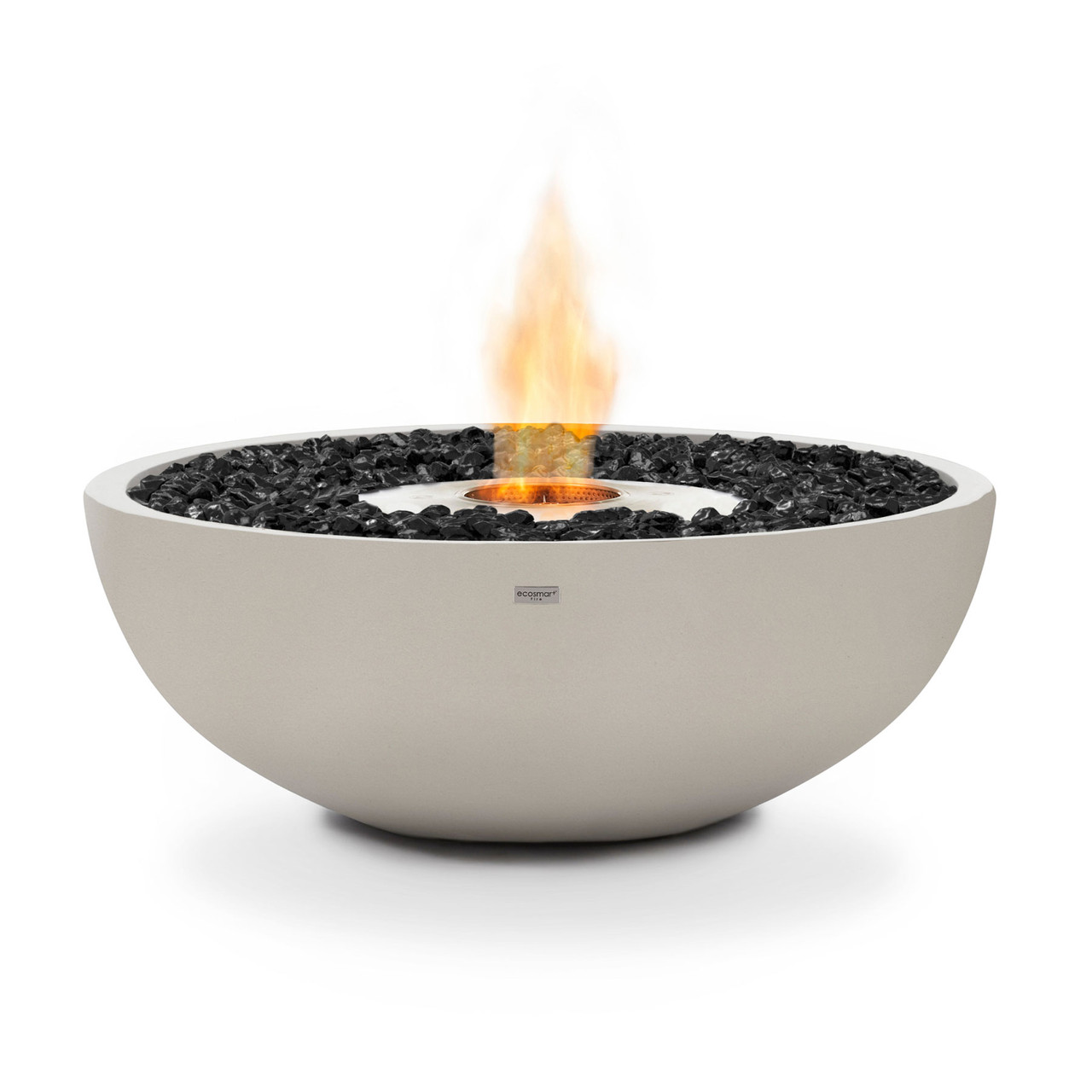 Mix 850 Circular Outdoor Ethanol Fire Pit Bowl EcoSmart
