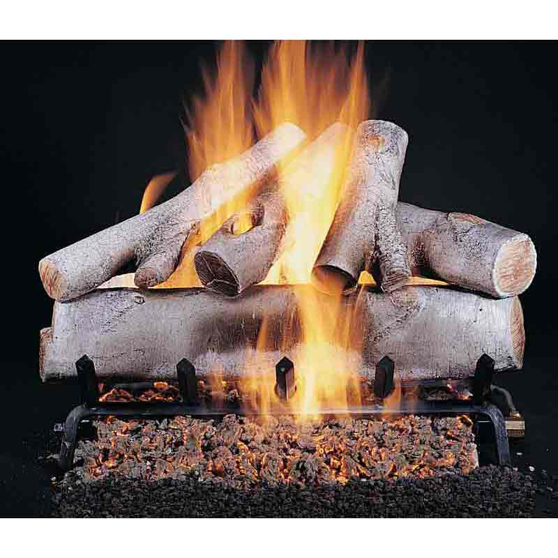 Rasmussen 18 Inch Birch Ceramic Log Set - Single Face WB186