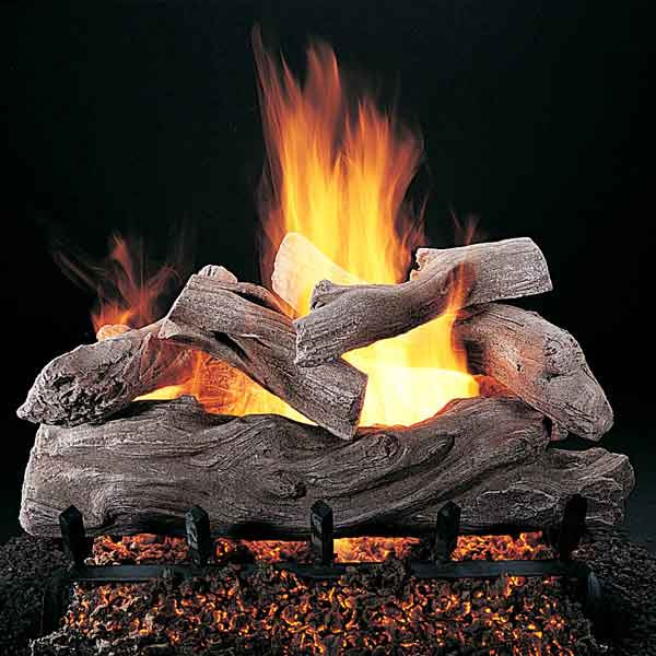 Rasmussen 15 Inch Manzanita Ceramic Log Set - Double Face DF-ML155 |  AMSFireplace.com: Fireplace u0026 Accessories, Fire Logs, Vented Fire Logs