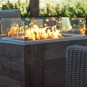 Fire Pits - Fire Pit Accessories - Wind & Flame Guards