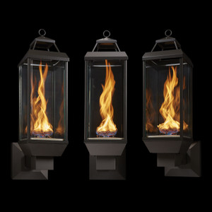 Tempest Lantern Decorative Outdoor Gas Lamp - Electronic Ignition - Wall Mount Main Tempest Lantern Decorative Outdoor Gas Lamp - Electronic Ignition - Wall Mount Main